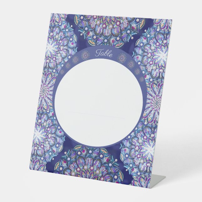 Expositor En L Rosario azul (Anverso)