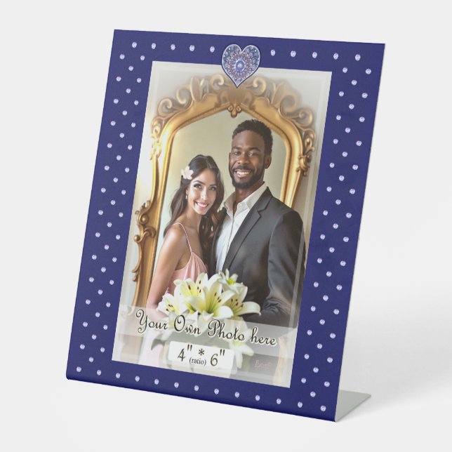 Expositor En L Rosario azul (Anverso)