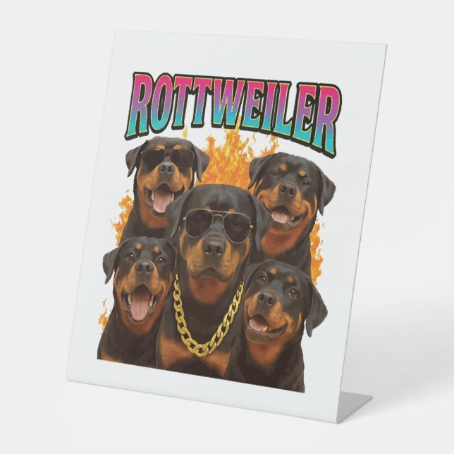 Expositor En L Rottweiler (Anverso)