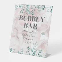 Rótulo Bar Bubbly - Eventos de fiestas de bodas