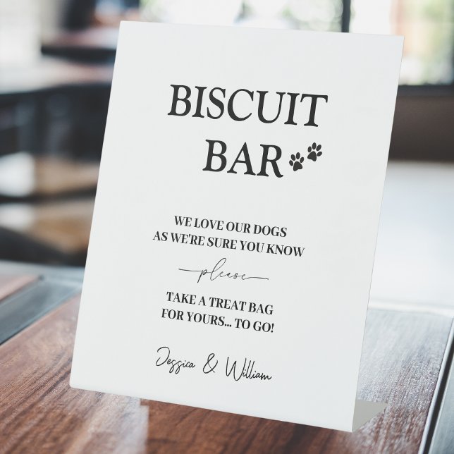 Expositor En L Rótulo Biscuit Bar | El Rótulo de la Boda del Trat (Subido por el creador)