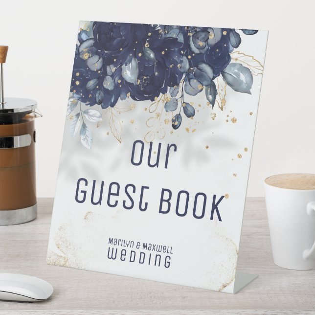 Expositor En L Rótulo Boda azul de la Marina Esparkling (In Situ)