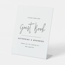 Expositor En L Rótulo Boda de caligrafía de escritura elegante mo