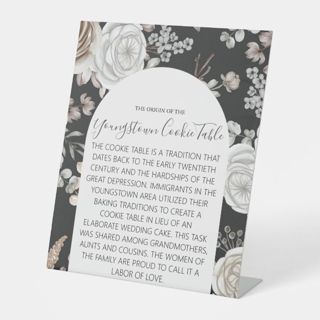 EXPOSITOR EN L RÓTULO BODA DE MESA DE COOKIE JOVEN (Anverso)