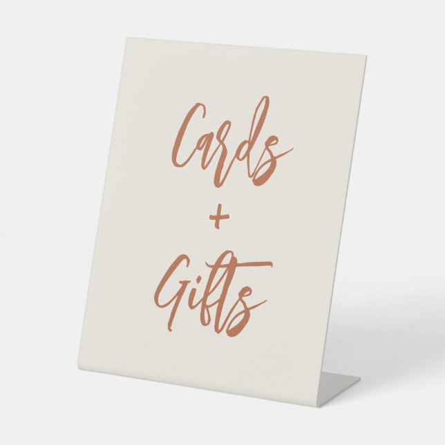 Expositor En L Rótulo Boho Dessert Bodas y Regalos (Anverso)