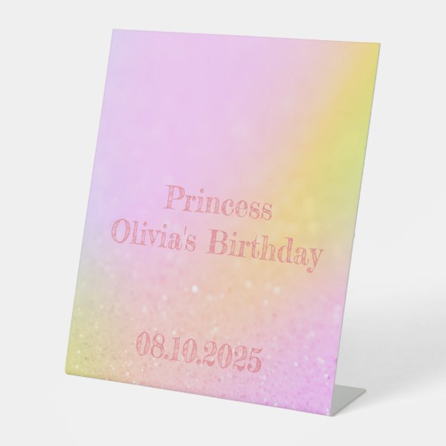 Expositor En L RÓTULO chica DE CUMPLEAÑOS (Anverso)