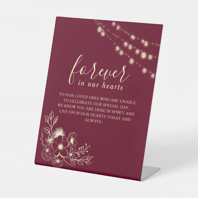 Expositor En L Rótulo conmemorativo del Boda de Borgoña (Anverso)