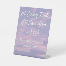 Expositor En L Rótulo de asiento de Dream Clouds Lover