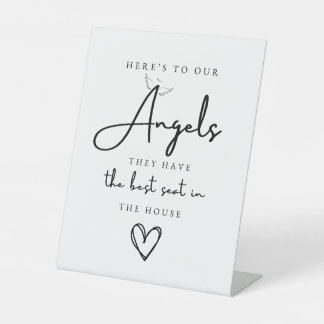 Expositor En L Rótulo de la Mesa Conmemorativa