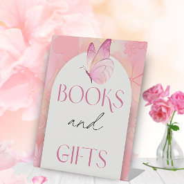 Expositor En L Rótulo de libros y regalos de Baby Shower de marip