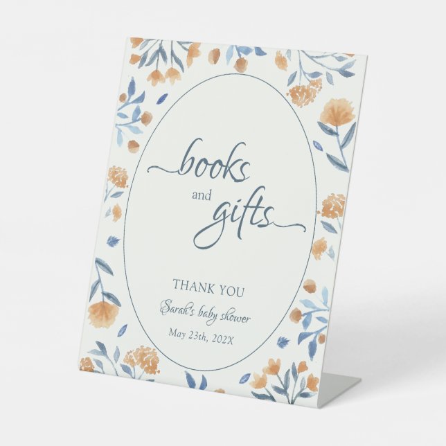 Expositor En L Rótulo de libros y regalos de Flores Silvestres Ba (Anverso)