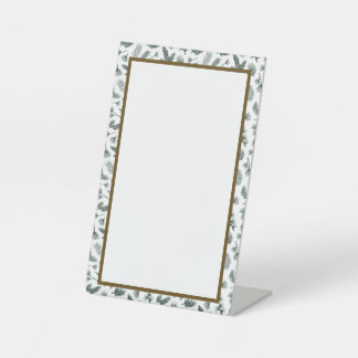 Expositor En L Rótulo de personalizable en Pino