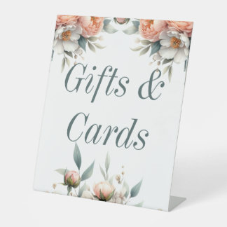 Expositor En L Rótulo de regalos y tarjetas