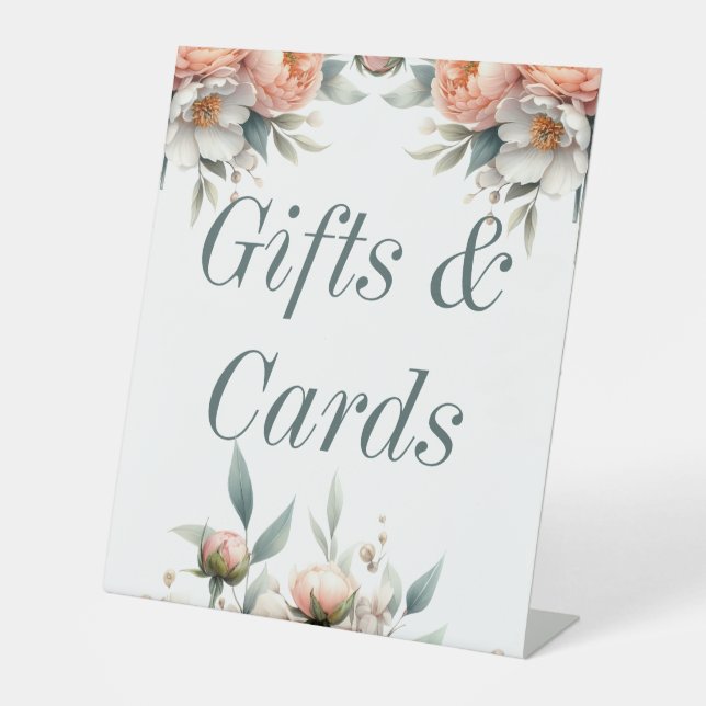 Expositor En L Rótulo de regalos y tarjetas (Anverso)