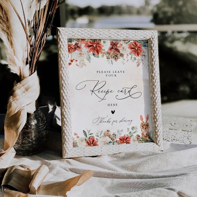 Expositor En L Rótulo de tarjeta de receta de Pinecone Red Greene (Subido por el creador)