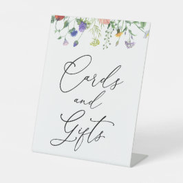 Expositor En L Rótulo de Tarjetas y Regalos para Campos de Flores