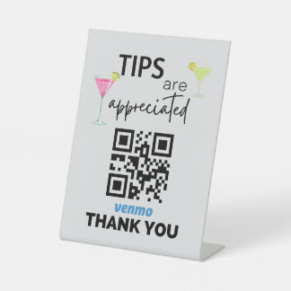 Expositor En L Rótulo de Venmo para Barsubans