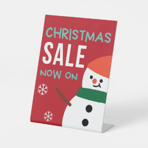 Expositor En L Rótulo de venta superior, venta de Navidades