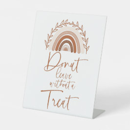 Expositor En L Rótulo del bar del arco iris del Boho, tonos de ti