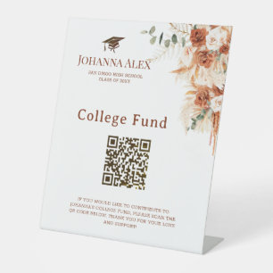 Expositor En L Rótulo del fondo de la universidad de graduación d