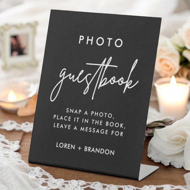 Expositor En L Rótulo del libro de fotografías del Boda negro (Subido por el creador)