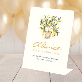 Expositor En L Rótulo Lemon Advice