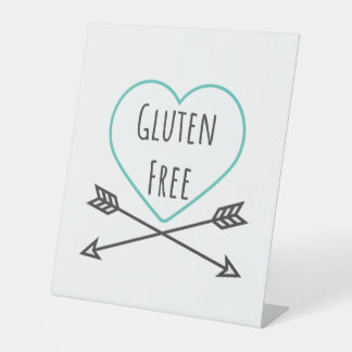 Expositor En L Rótulo libre de gluten, Rótulo de alimentos sin gl