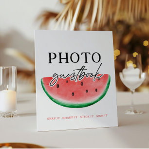 Expositor En L Rótulo One In A Melon Rótulo Watermelon Guestbook