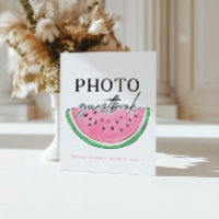 Rótulo One In A Melon Rótulo Watermelon Guestbook