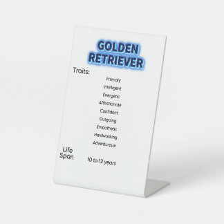 Expositor En L Rótulo peatonal, 4" X 6"