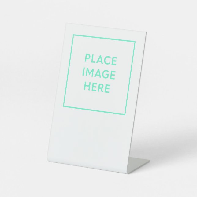 Expositor En L Rótulo peatonal, 4" X 6" (Anverso)