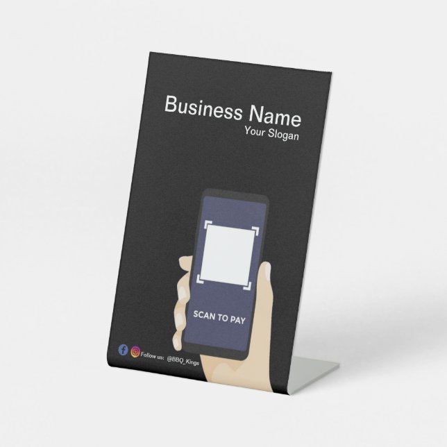 Expositor En L Rótulo peatonal Signo peatonal profesional Código  (Anverso)