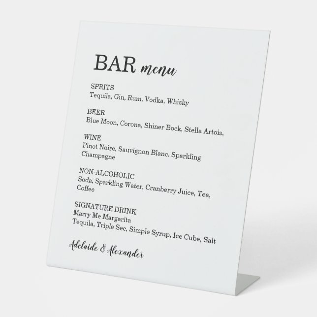 Expositor En L Rótulo Peatonal Simple (Anverso)