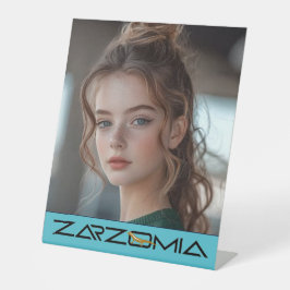 Expositor En L Rótulo Pedestal