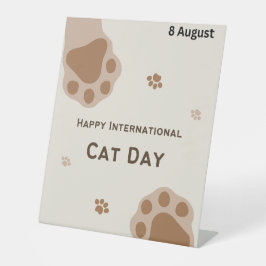 Expositor En L Rótulo Pedestal