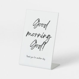 Expositor En L Rótulo Pedestal