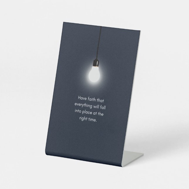 Expositor En L Rótulo Pedestal (Anverso)