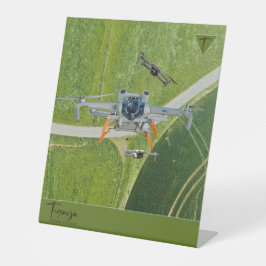 Expositor En L Rótulo Pedestal