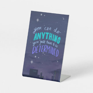 Expositor En L Rótulo Pedestal