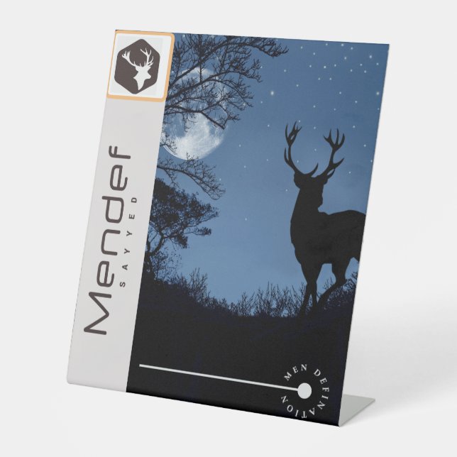 Expositor En L Rótulo Pedestal (Anverso)