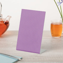 Expositor En L Rótulo Pedestal