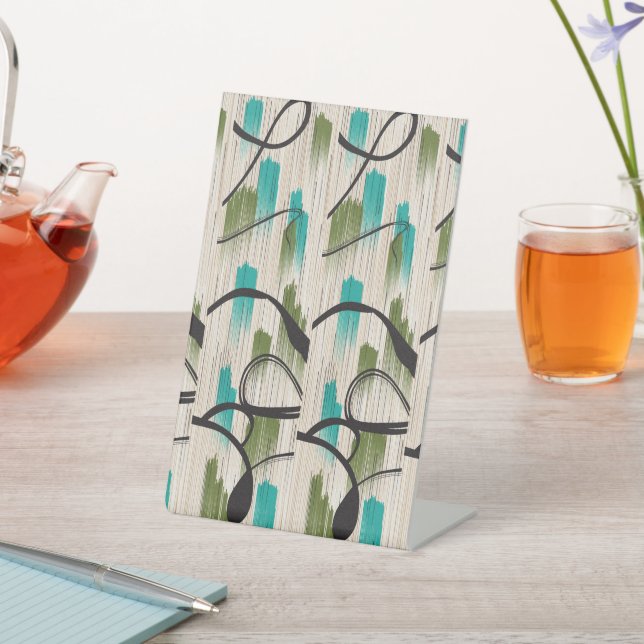 Expositor En L Rótulo Pedestal (In Situ)