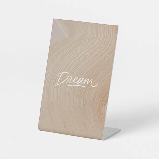 Expositor En L Rótulo Pedestal (Anverso)