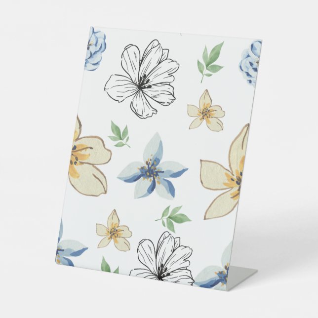 Expositor En L Rótulo Pedestal (Anverso)