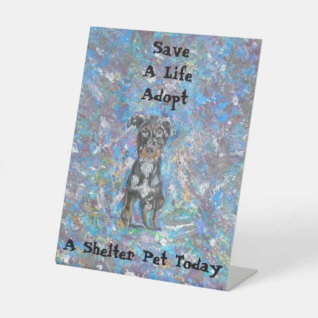 Expositor En L Rótulo Pedestal (Anverso)