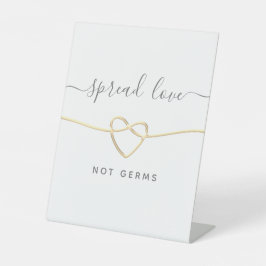 Expositor En L Rótulo Pedestal Boda de caligrafía moderna