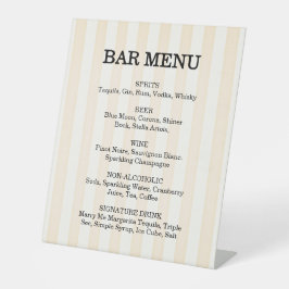 Expositor En L Rótulo Pedestal Boda La Dolce Vita