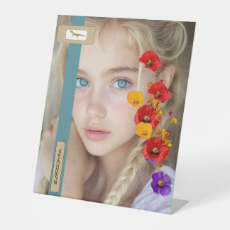 Expositor En L Rótulo PEDESTAL DE ZARZOMIA