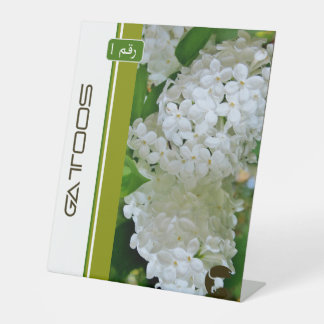 EXPOSITOR EN L RÓTULO PEDESTAL GATTOOS