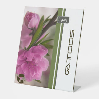 EXPOSITOR EN L RÓTULO PEDESTAL GATTOOS